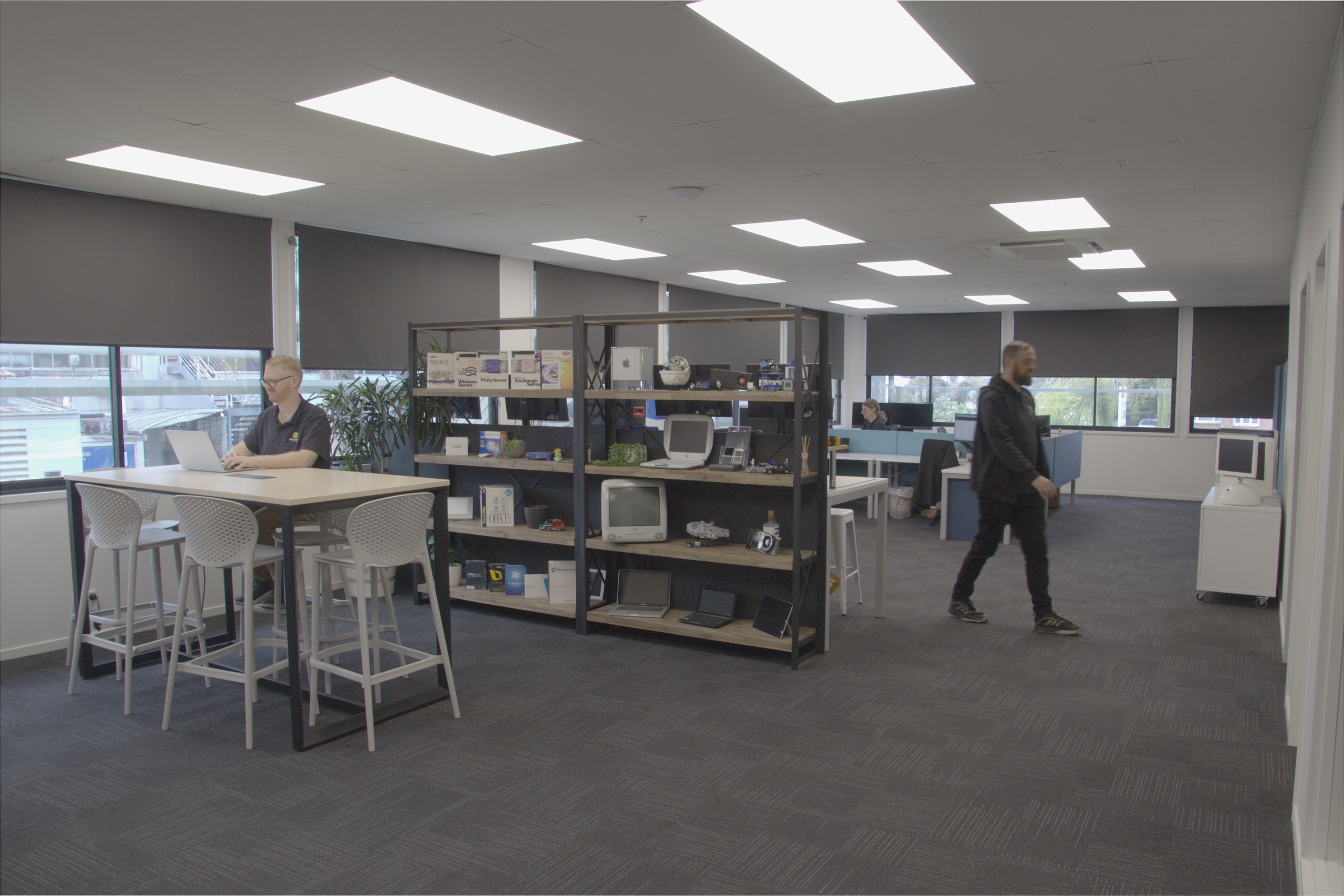 The New Solutions office floor in Mount Wellington